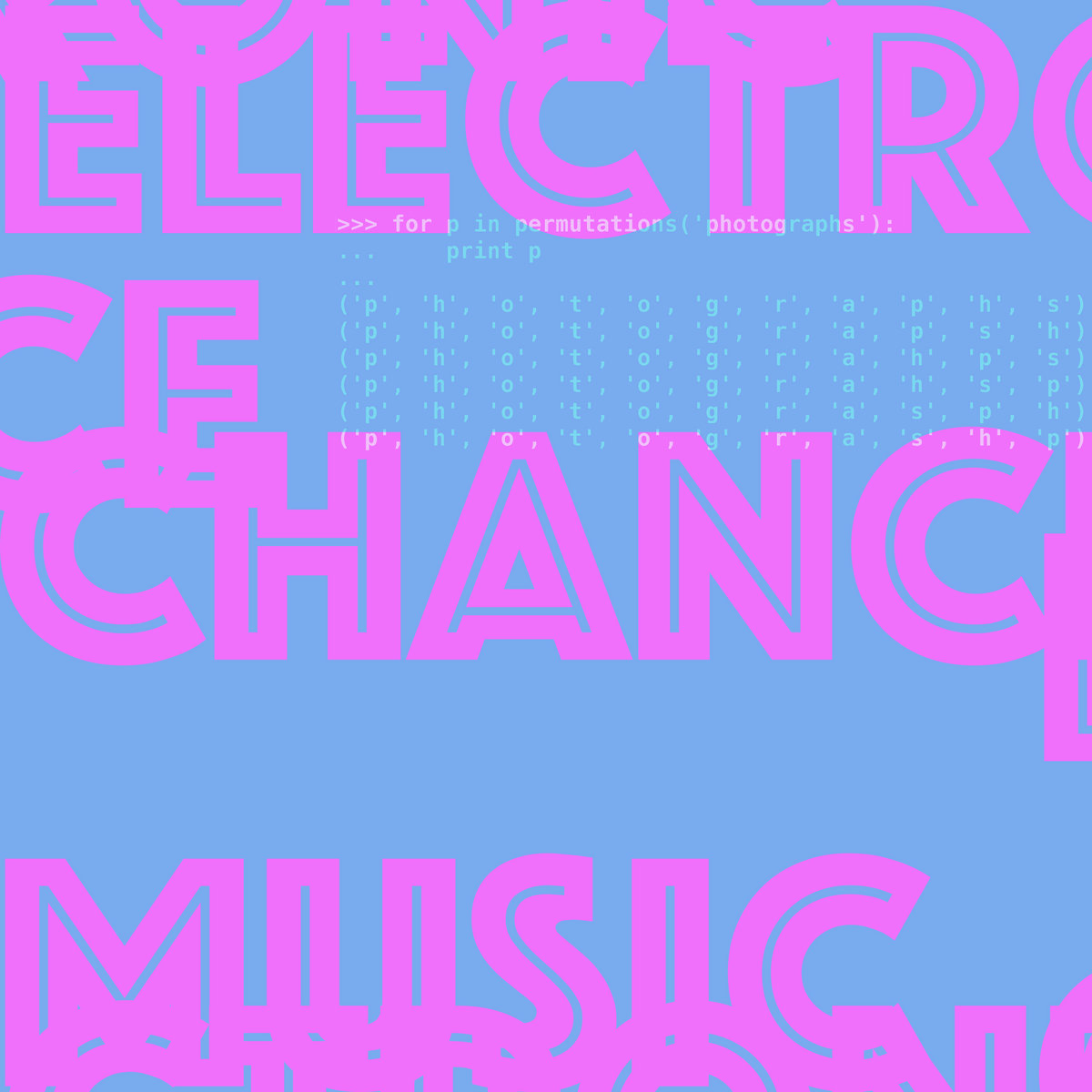 Electronic Chance Music photographs