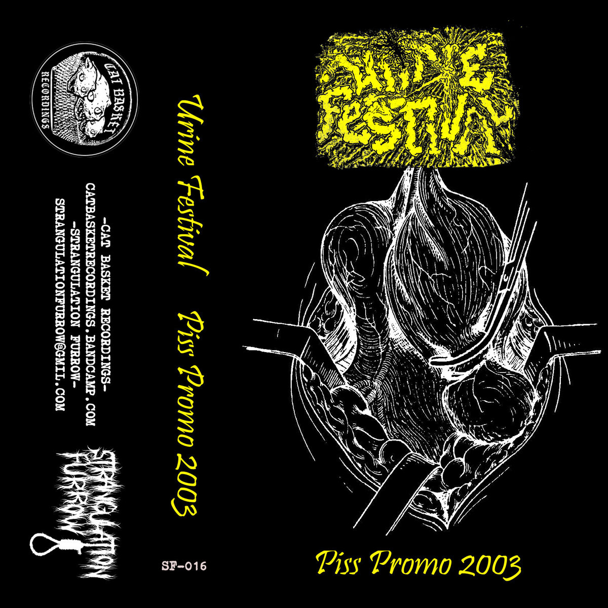 URINE FESTIVAL "PISS PROMO 2003" Cat Basket Recordings