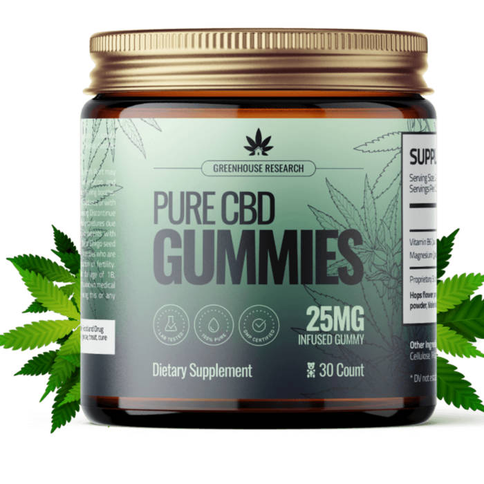 All Natural Leaf CBD Gummies Comprehensive Formula for Pain and Stress