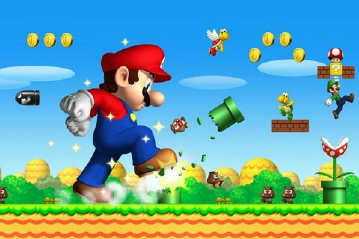 19.2 Super Mario Brothers New Super Mario Flash Online Game RINGEX