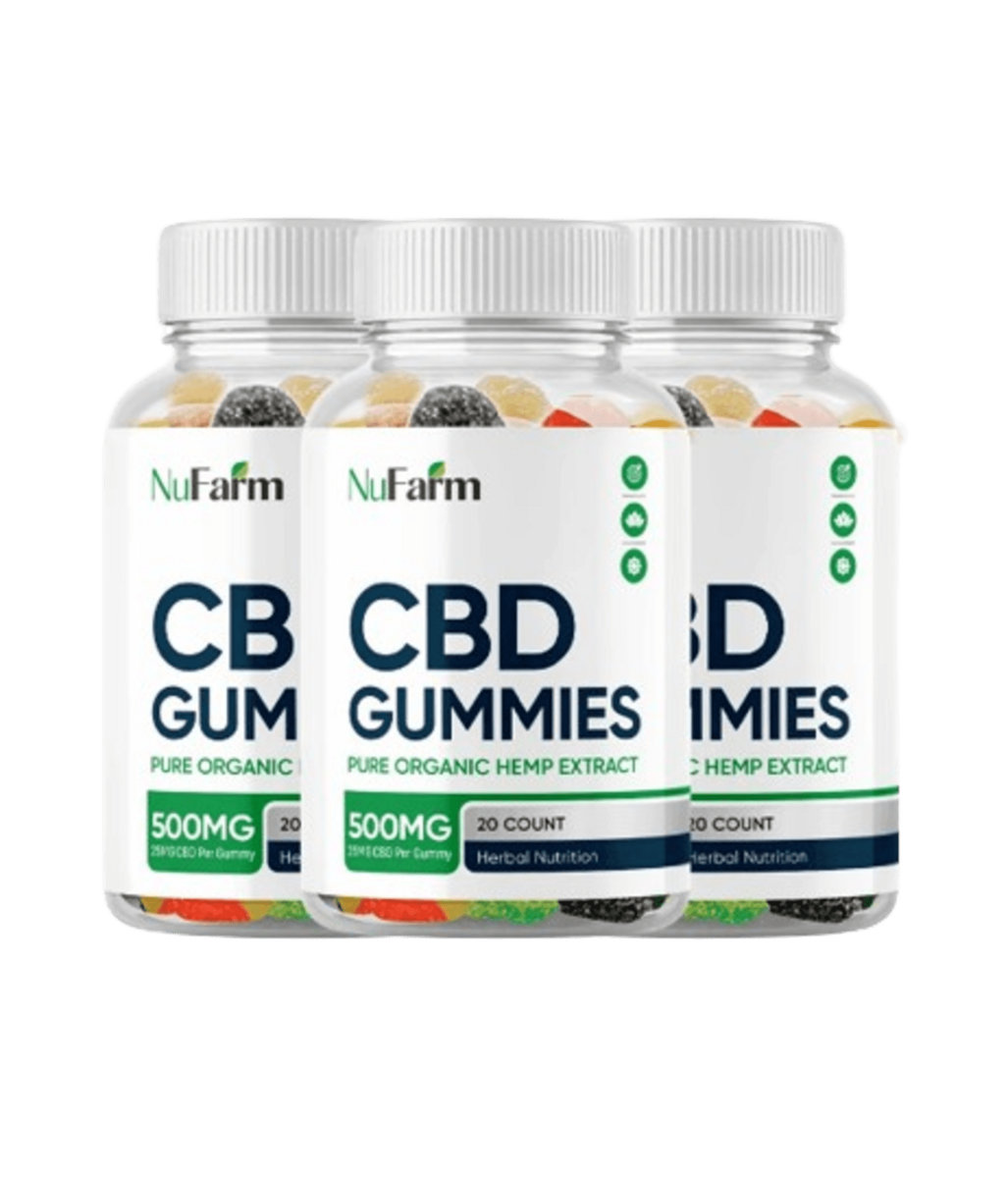 NuFarm CBD Gummies Used For Joints Pain And Stress NuFarm CBD Gummies