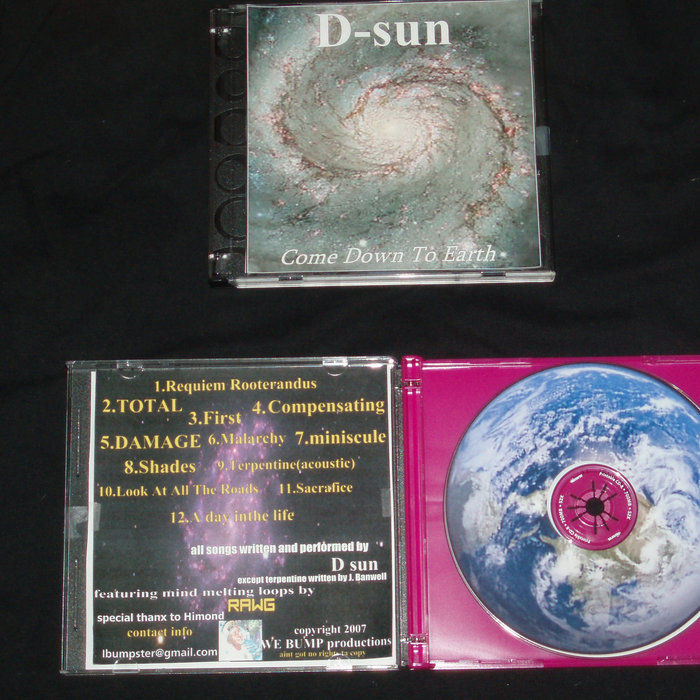 Come Down To Earth dsun
