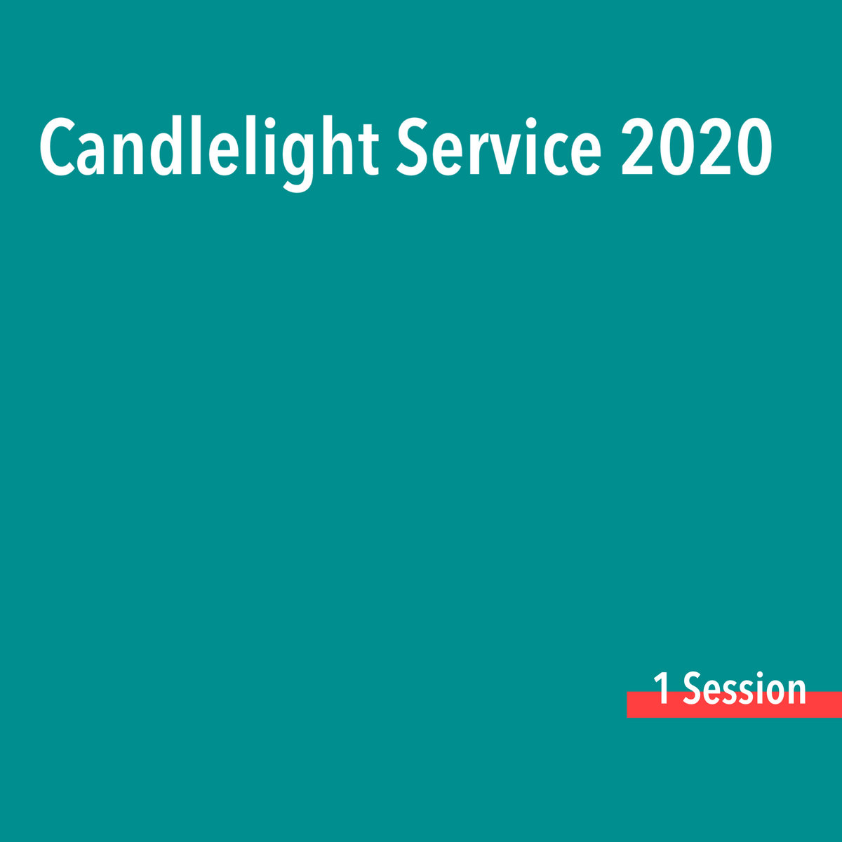 Candlelight Service 2020 David Lee Brown (Teaching)