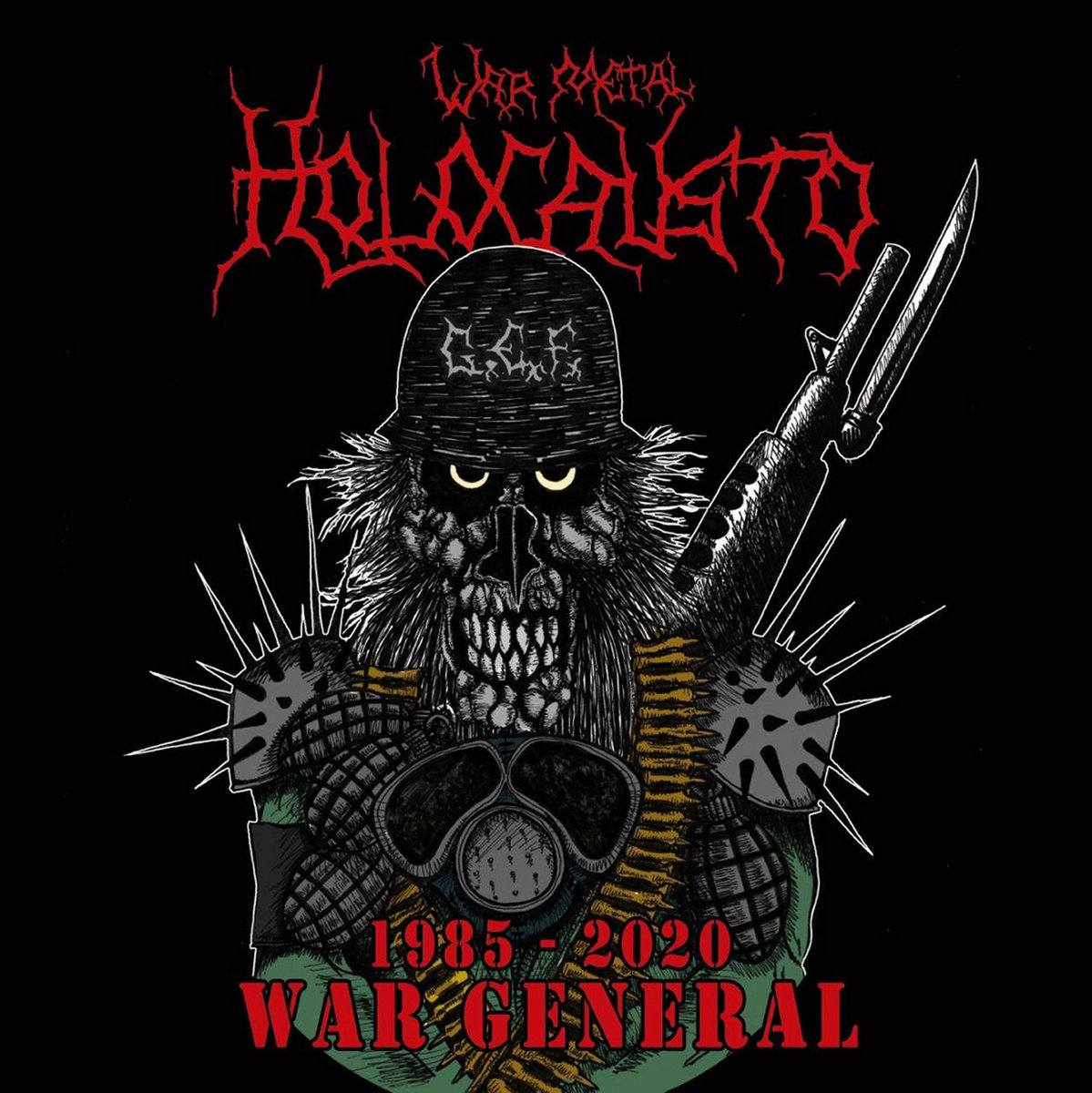 War General Holocausto War Metal Edged Circle Productions