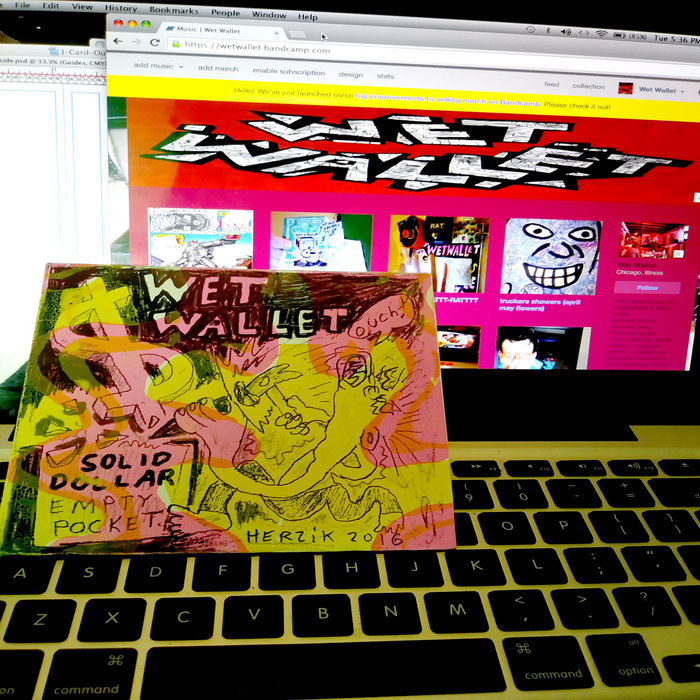 solid dollar empty pocket (pieces of....) Wet Wallet