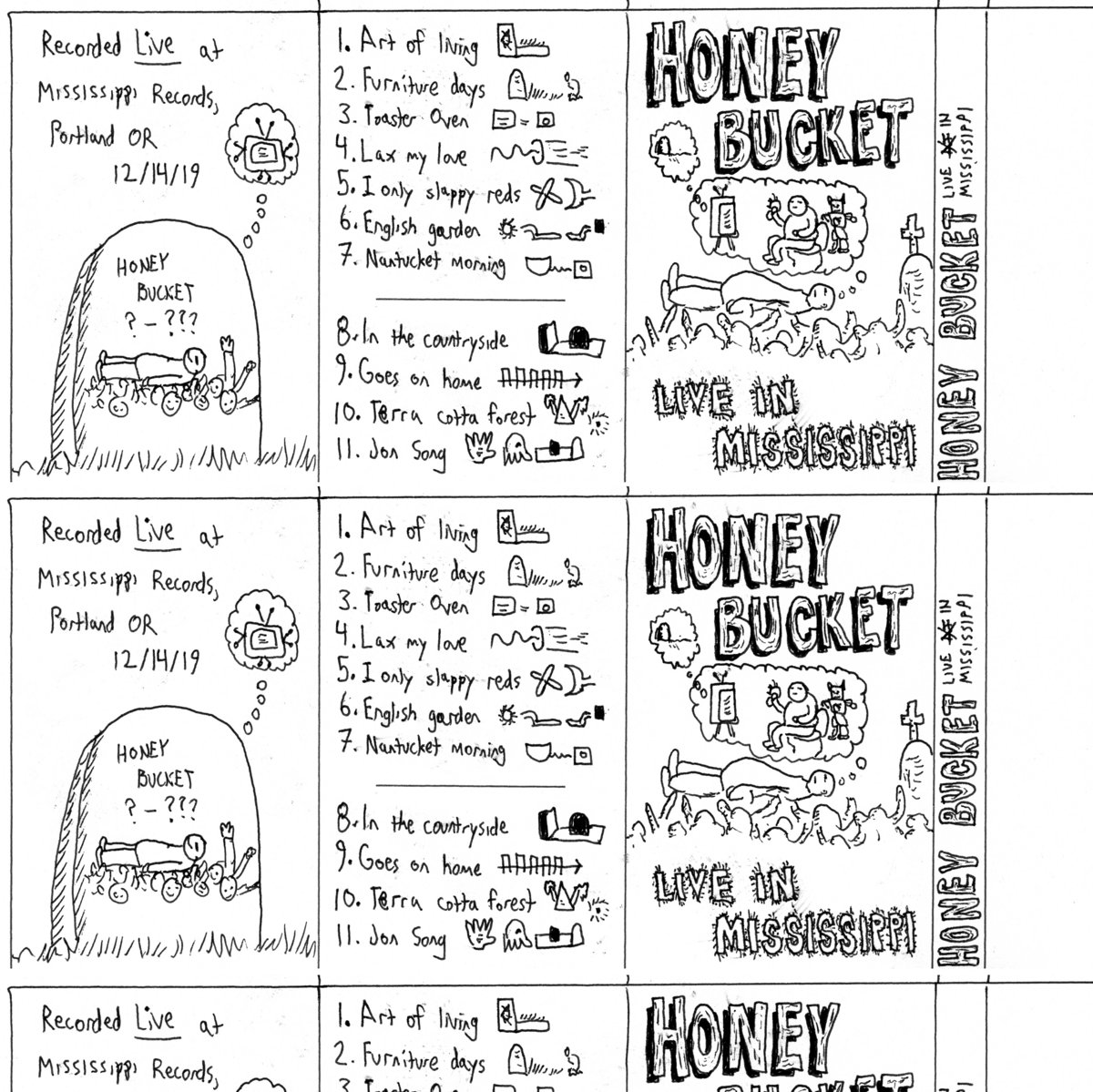 Live In Mississippi Honey Bucket