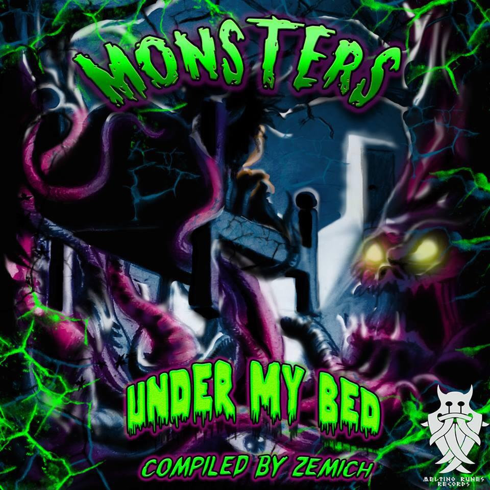 VA Monsters Under My Bed Compiled by Zemich Melting Runes Records