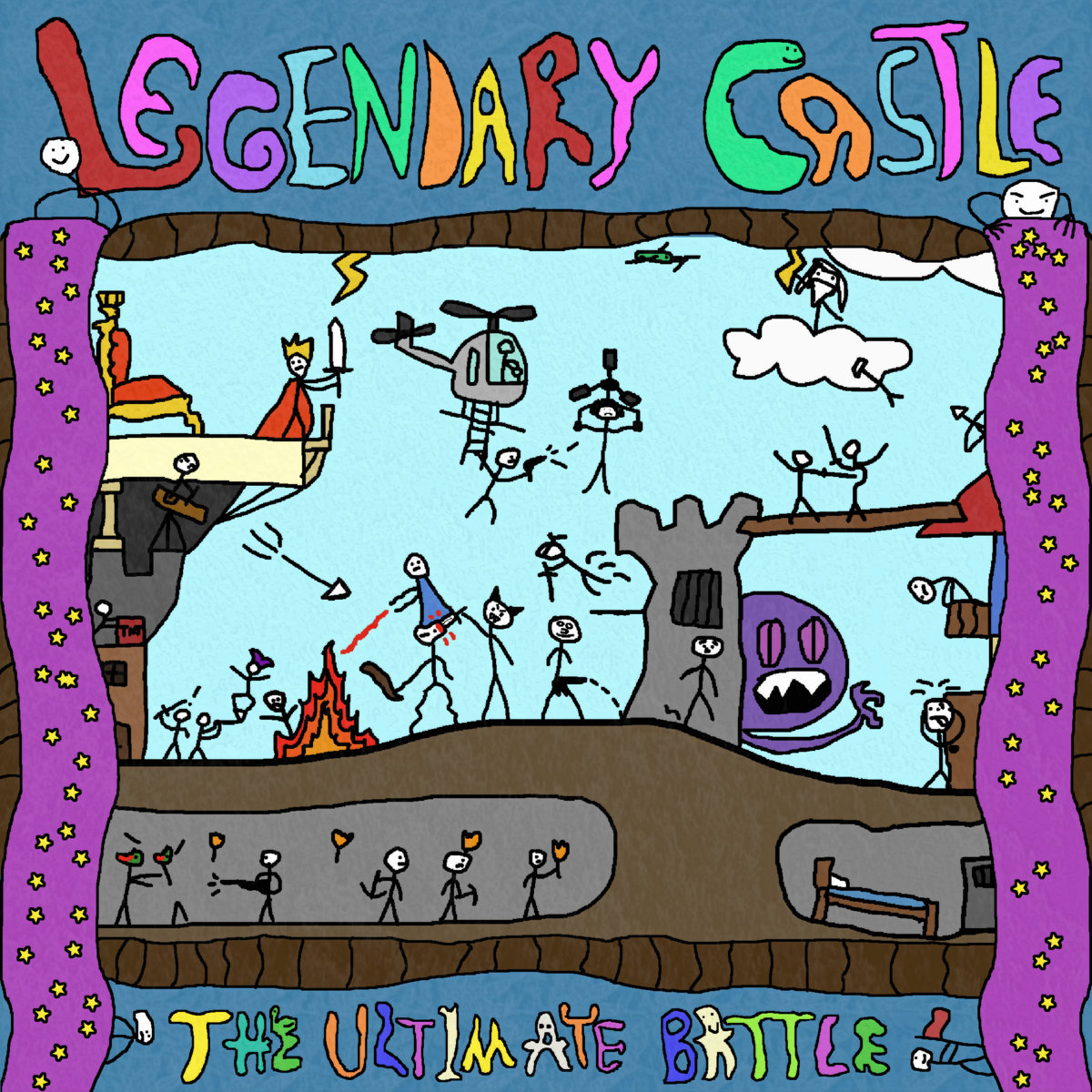 The Ultimate Battle The Legendary Castle Ironic Synth Records