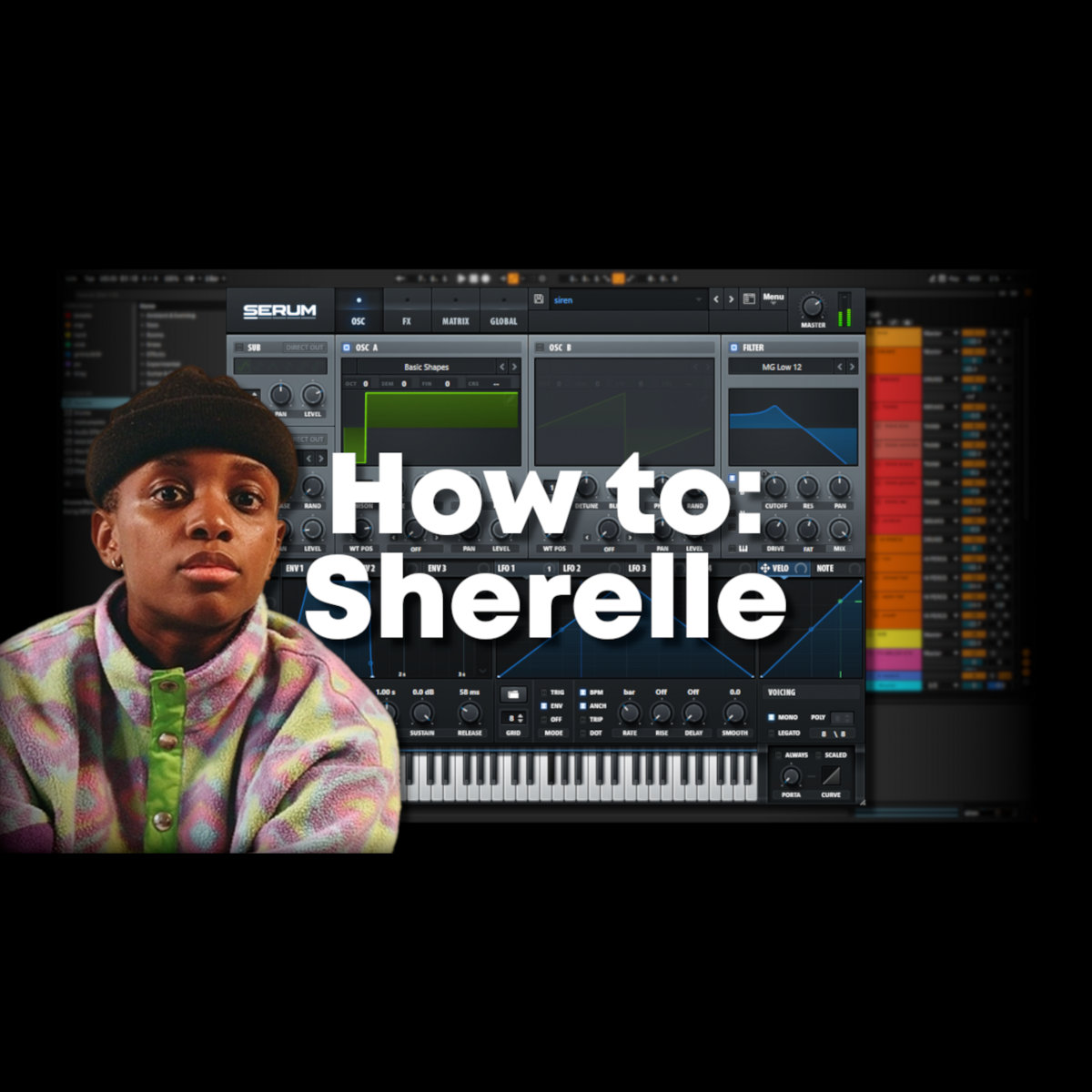 How to Sherelle (Project file, samples and presets) UK Bass Tutorials
