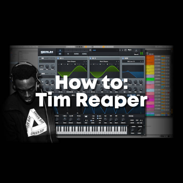 How to Tim Reaper (Project file, samples and presets) UK Bass Tutorials