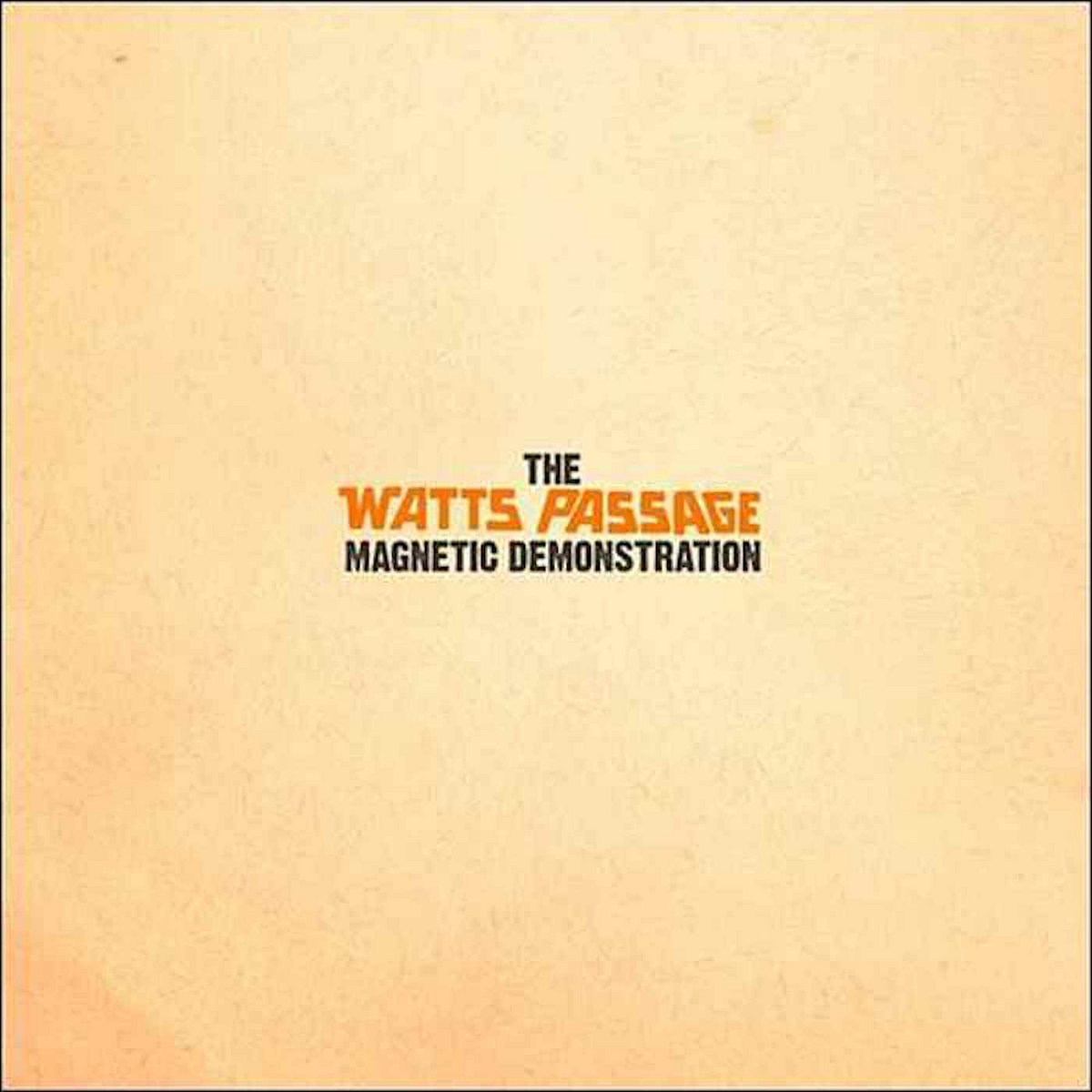 Demonstration Watts Passage Rudyland Records