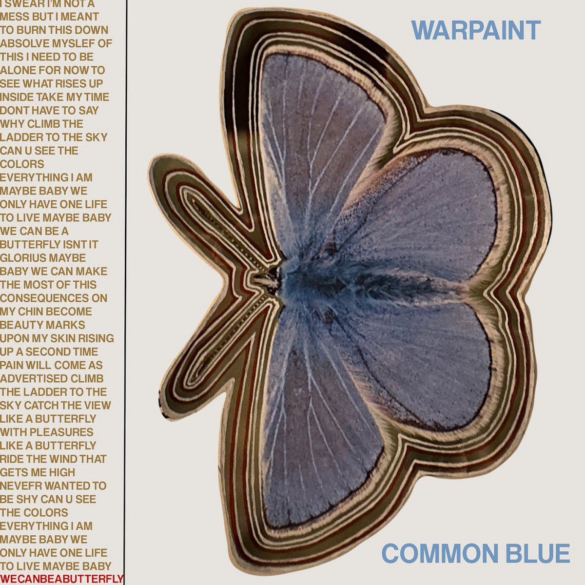 Common Blue Warpaint