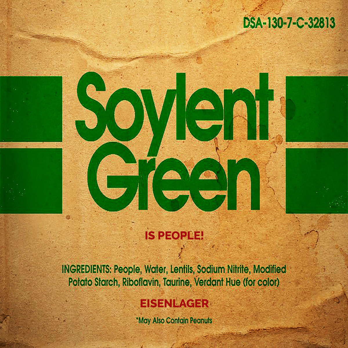 SOYLENT GREEN IS PEOPLE! EISENLAGER attenuation circuit