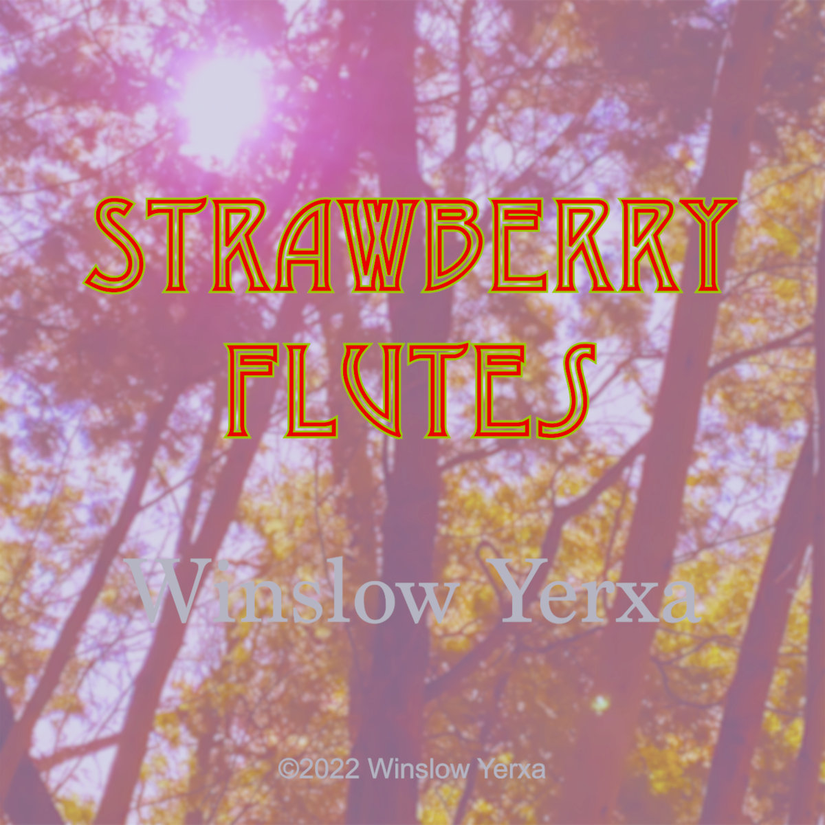 Strawberry Flutes Winslow Yerxa