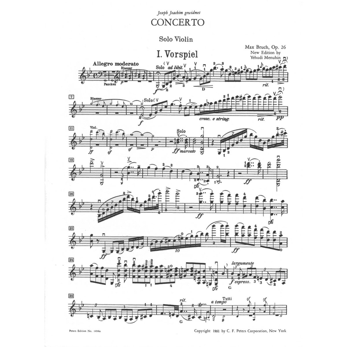 Bruch Violin Concerto No. 1 in G Minor, 1st movement kopikostar