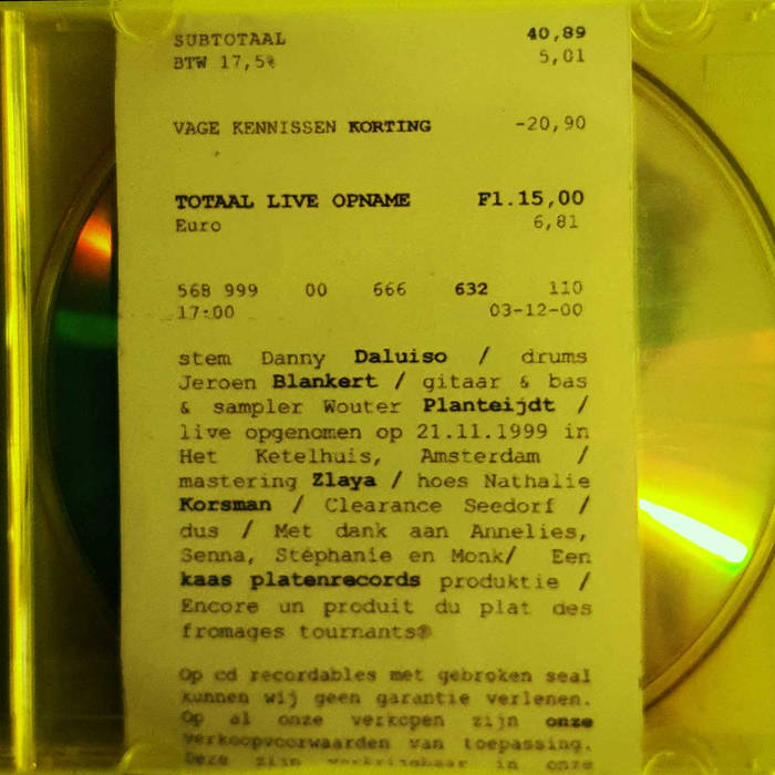 Koel En Donker Bewaren | Ds Daluiso En Vage Kennissen | Ds Daluiso