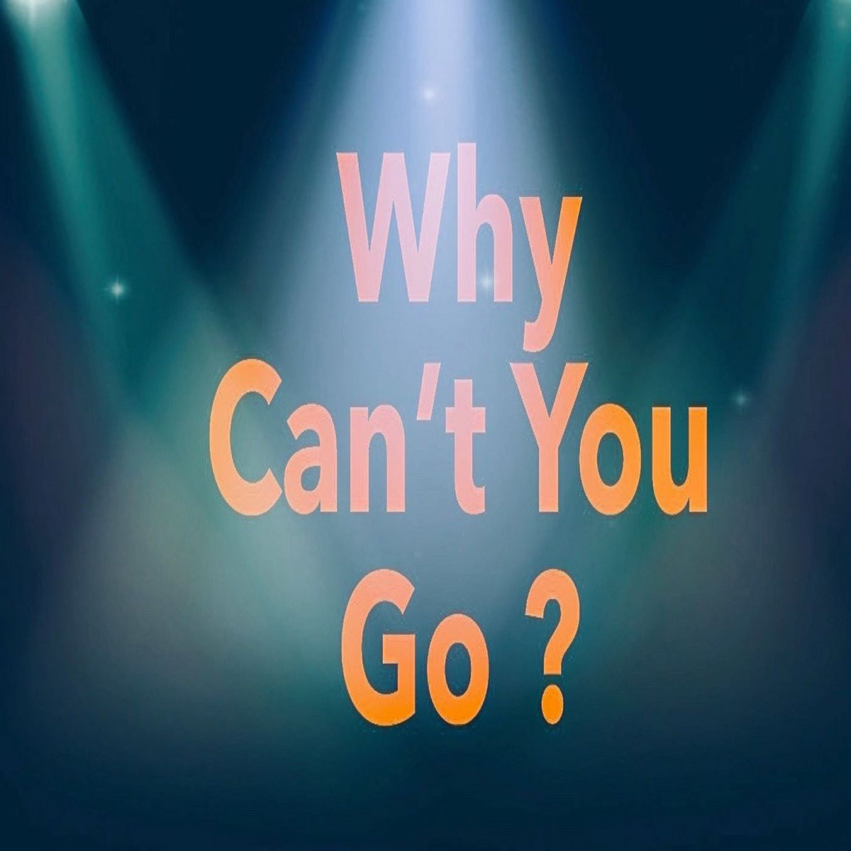 Why Can't You Go ? Why Can't You Go