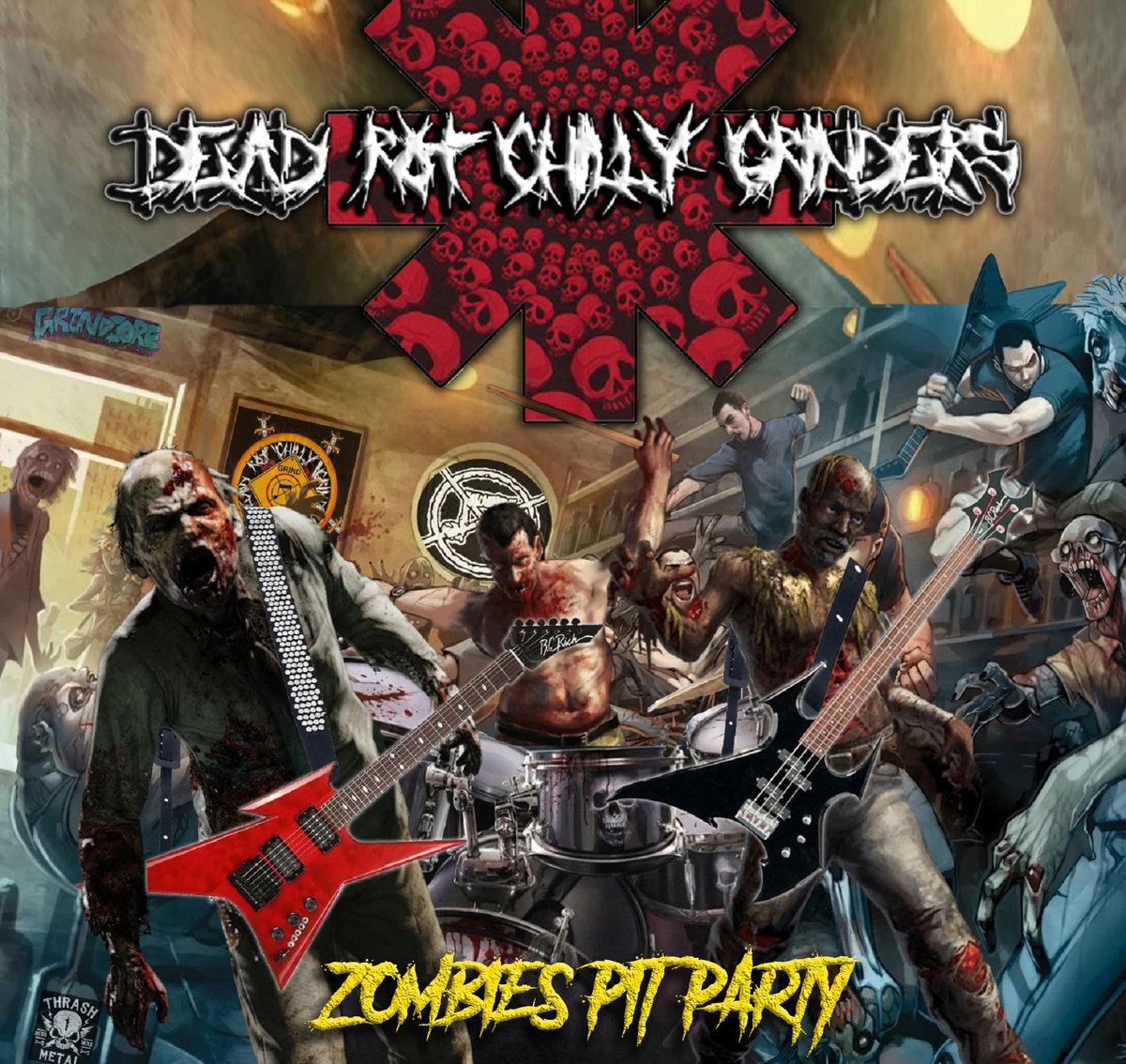 Zombies Pit Party Dead Rot Chilly Grinders DEAD ROT CHILLY GRINDERS