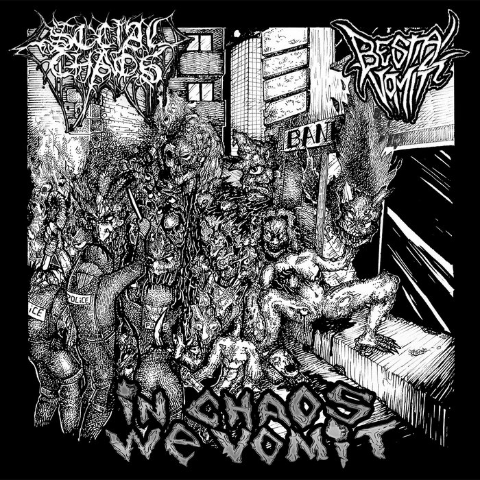 In Chaos We Vomit Social Chaos / Bestial Vomit Disturbed Mind Records