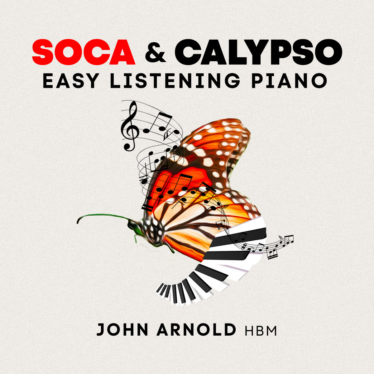 SOCA & CALYPSO Easy Listening Piano JOHN ARNOLD John Arnold