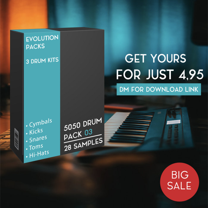 5050 DRUM KIT SAMPLE PACK Evolution Packs