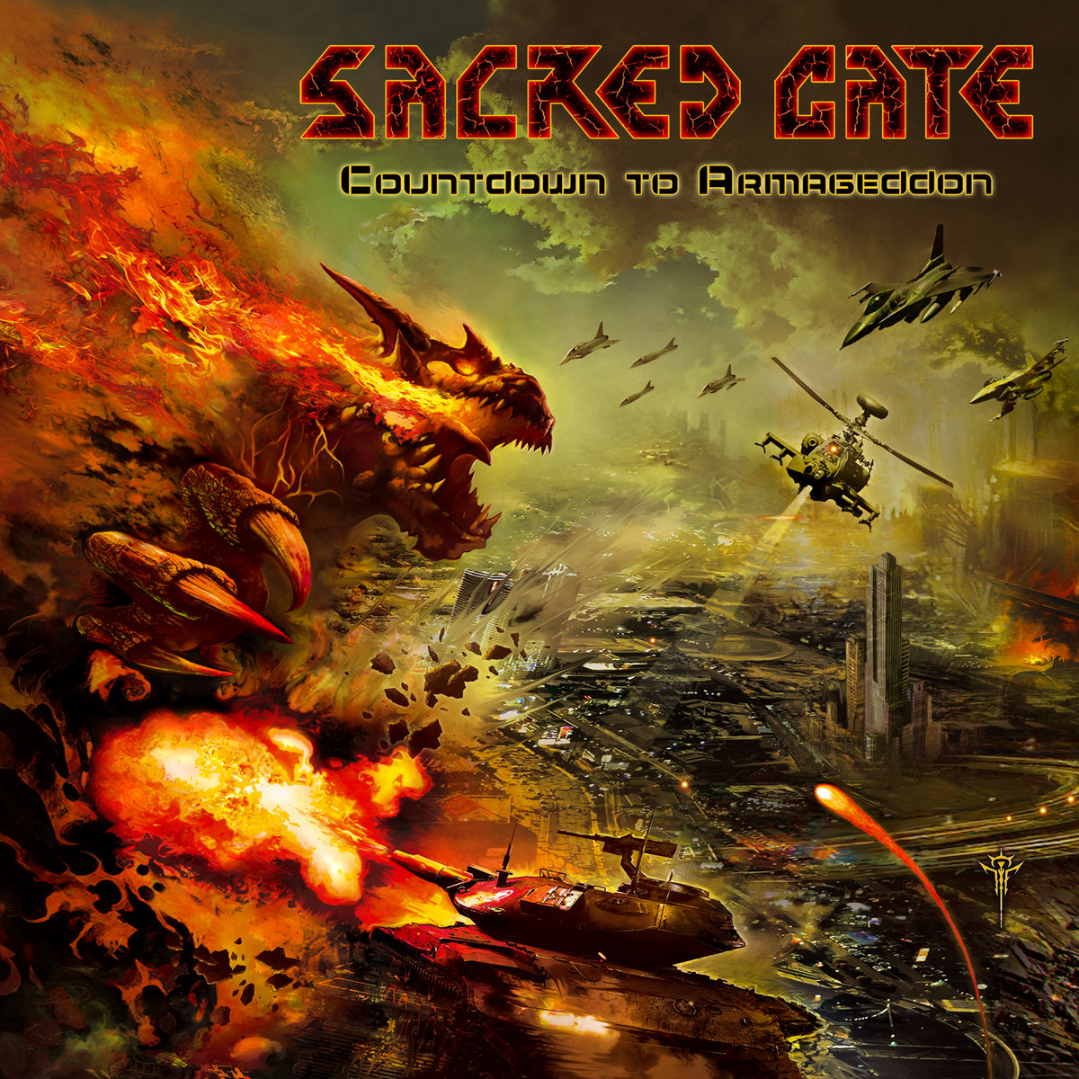 SACRED GATE "Countdown to Armageddon" Metal On Metal Records