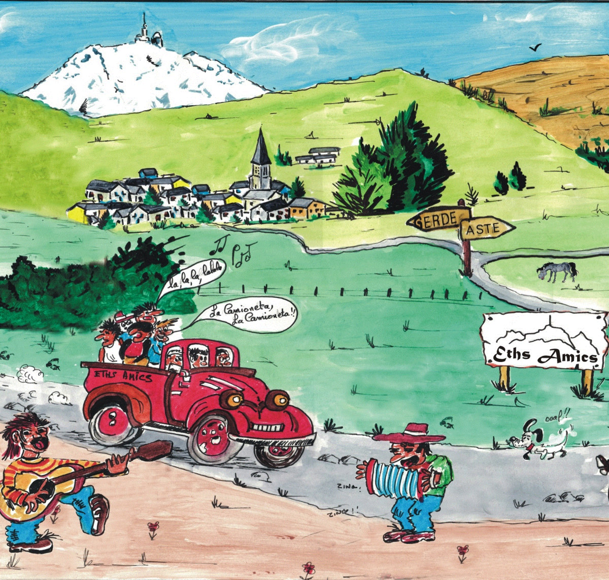 Le berger d'Aure Eths Amics ETHS AMICS