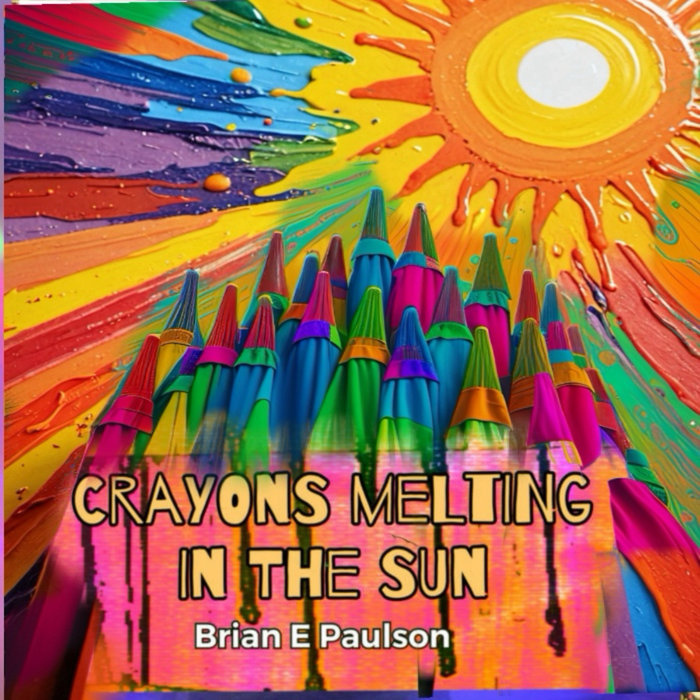 Crayons Melting in the sun Brian E Paulson Brian Paulson