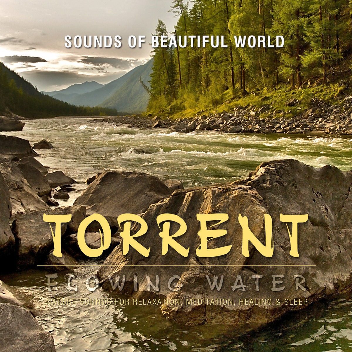 Flowing Water Torrent (Nature Sounds for Relaxation, Meditation
