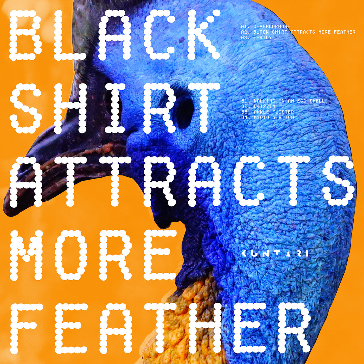 Black Shirt Attracts More Feather KUNTARI Orange Cliff Records