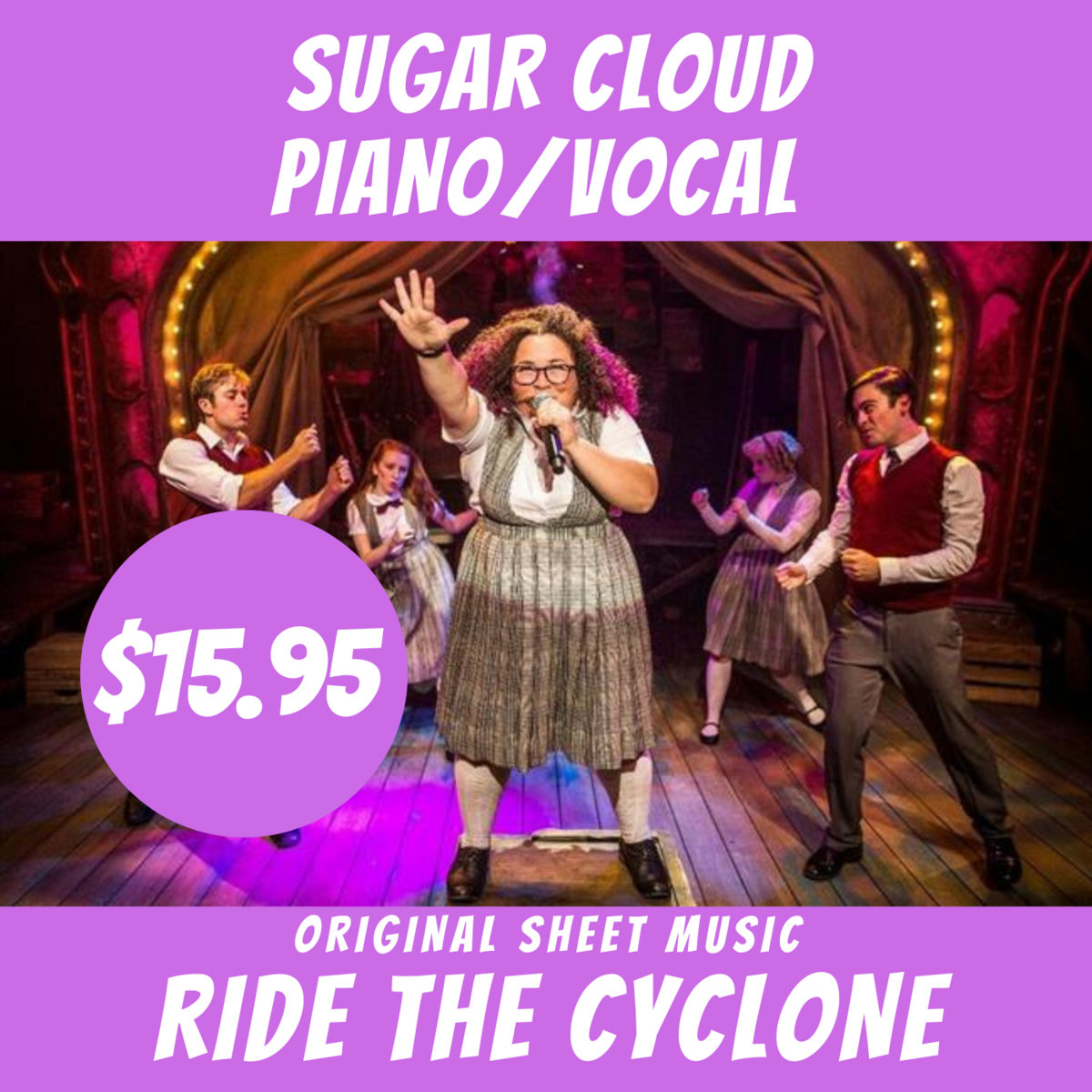Sugar Cloud P/V (Sheet Music ONLY) Ride the Cyclone