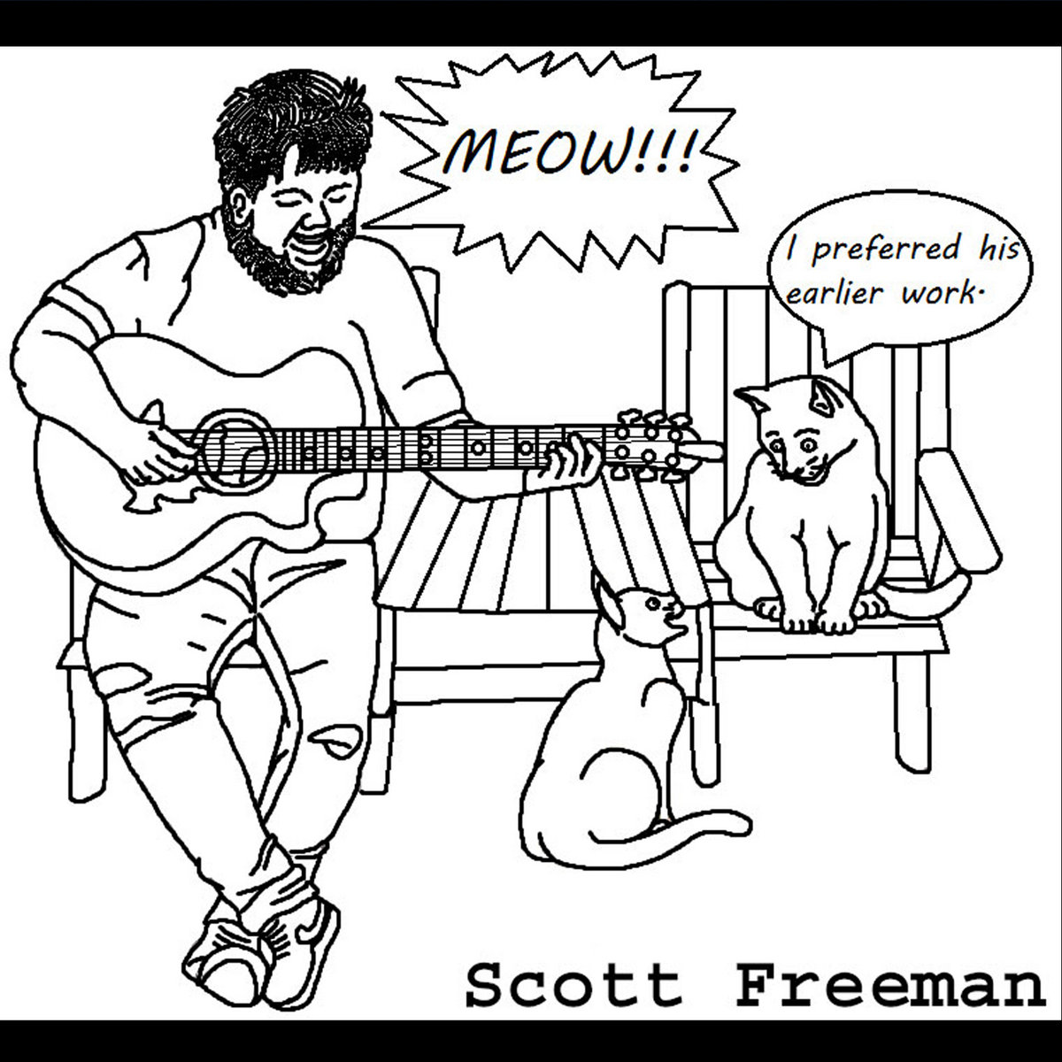 Two Cats LIVE at Sheeptown Studios Scott Freeman