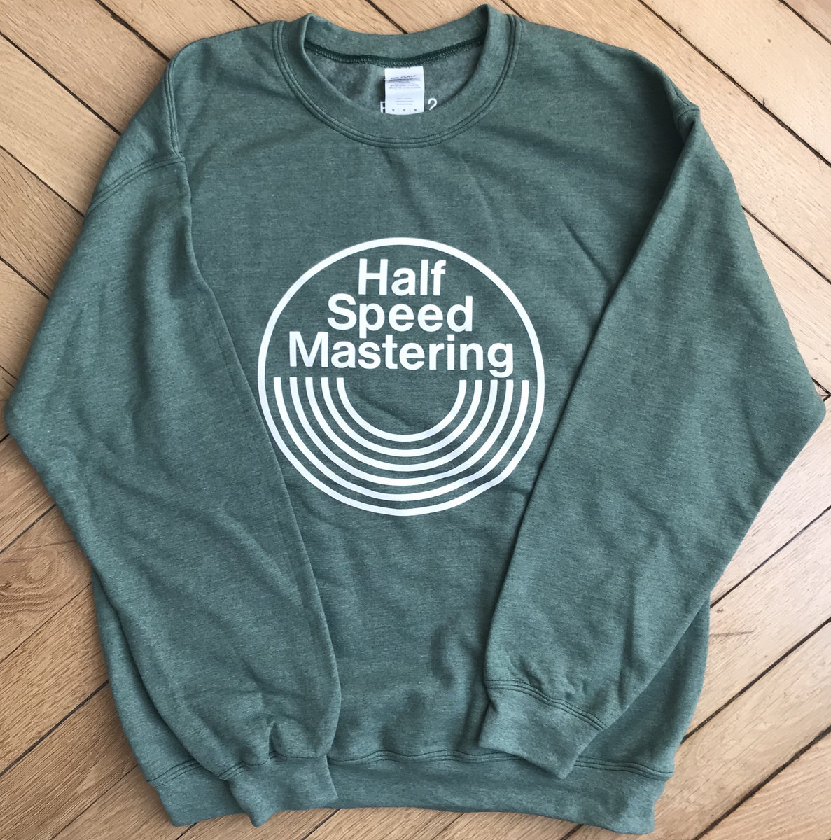 It's a HALF SPEED MASTERING sweatshirt! WRWTFWW Records