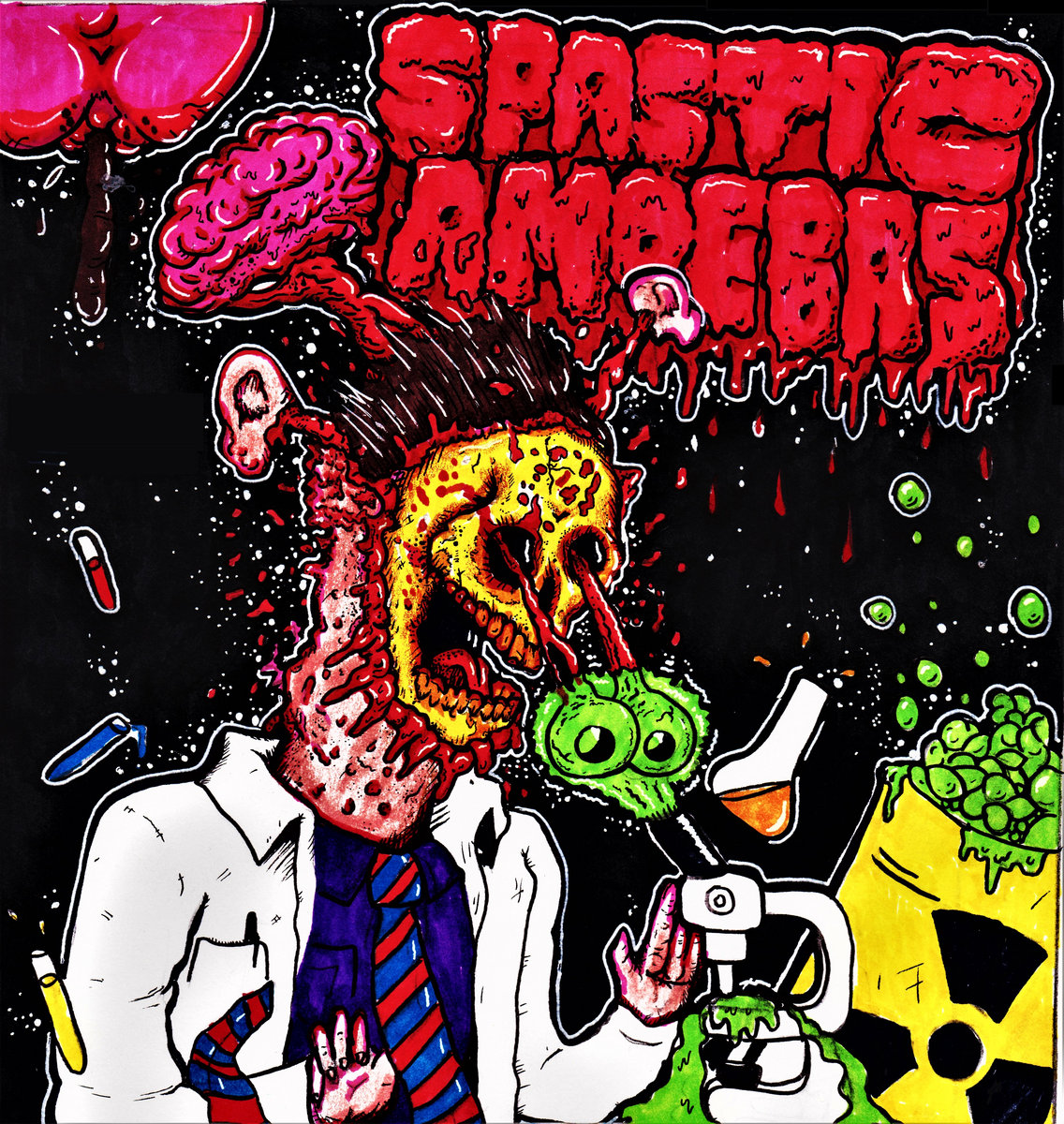 "Amoebicide" SPASTIC AMOEBAS Backwoods Butcher Records