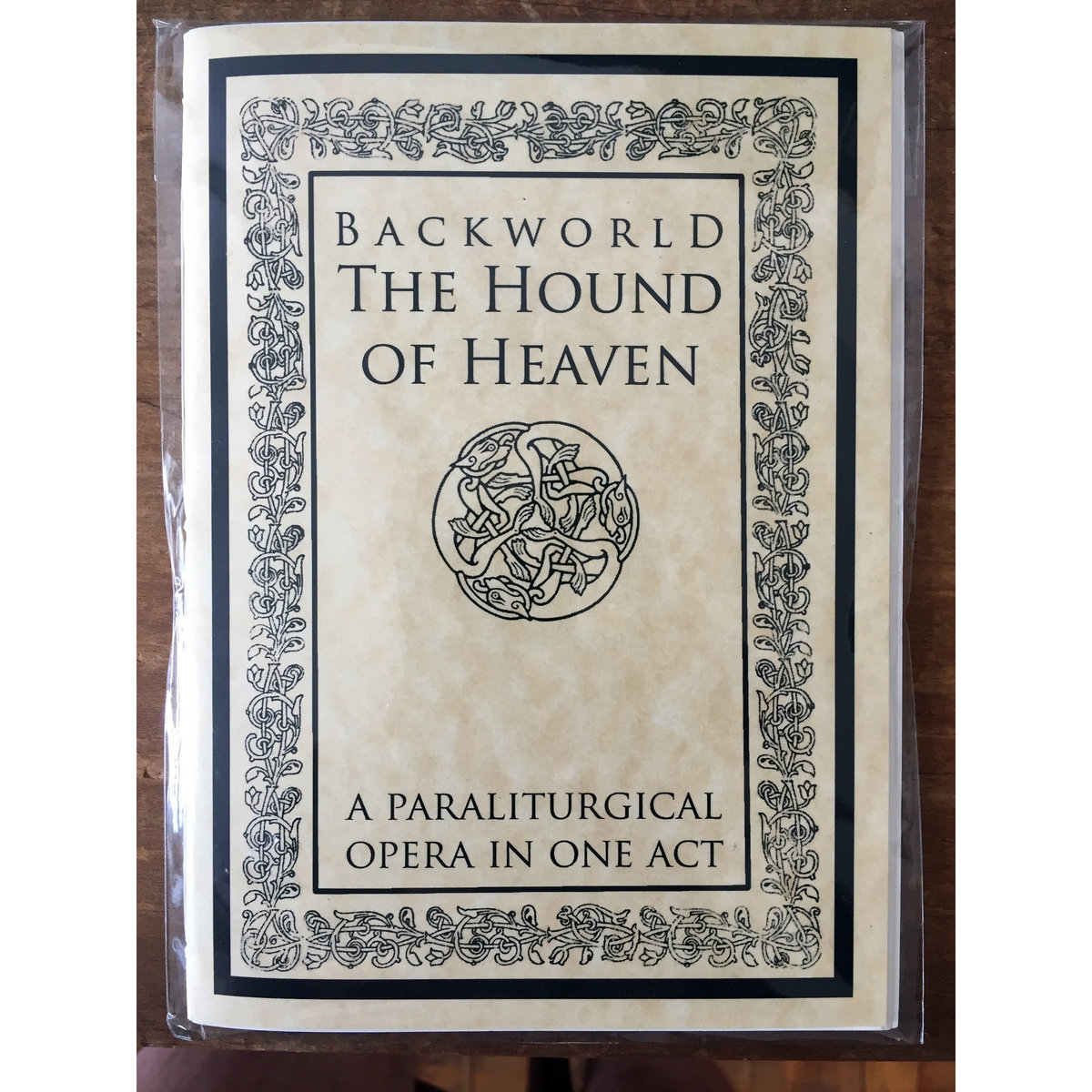 The Hound Of Heaven A Paraliturgical Opera in One Act Backworld