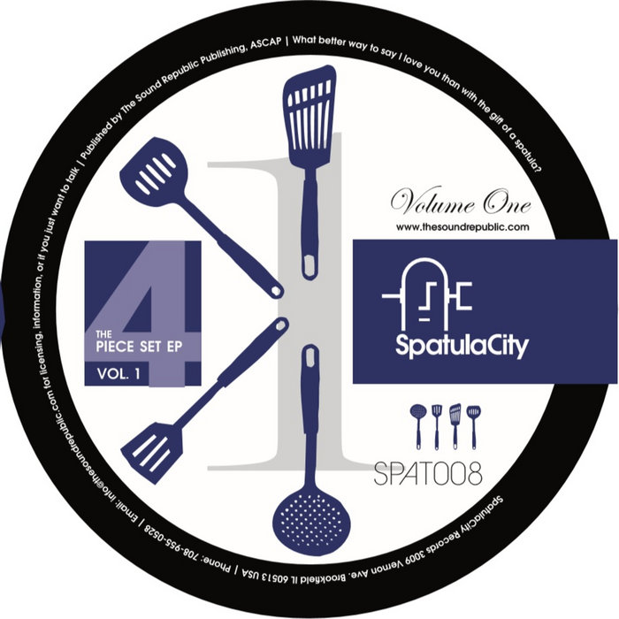 "The 4 Piece Set Vol. 1" Spatula City Records Flapjack Records