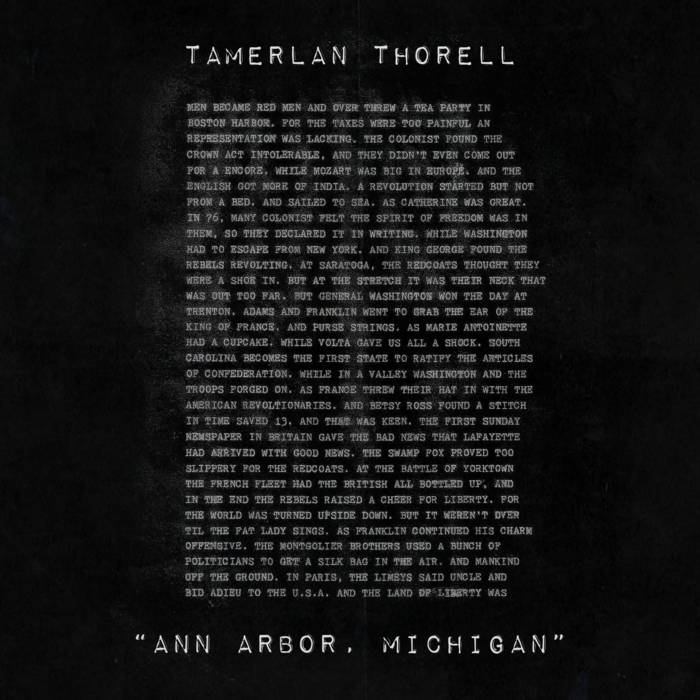 Ann Arbor, Michigan Tamerlan Thorell