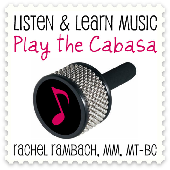 Play the Cabasa Listen & Learn Music