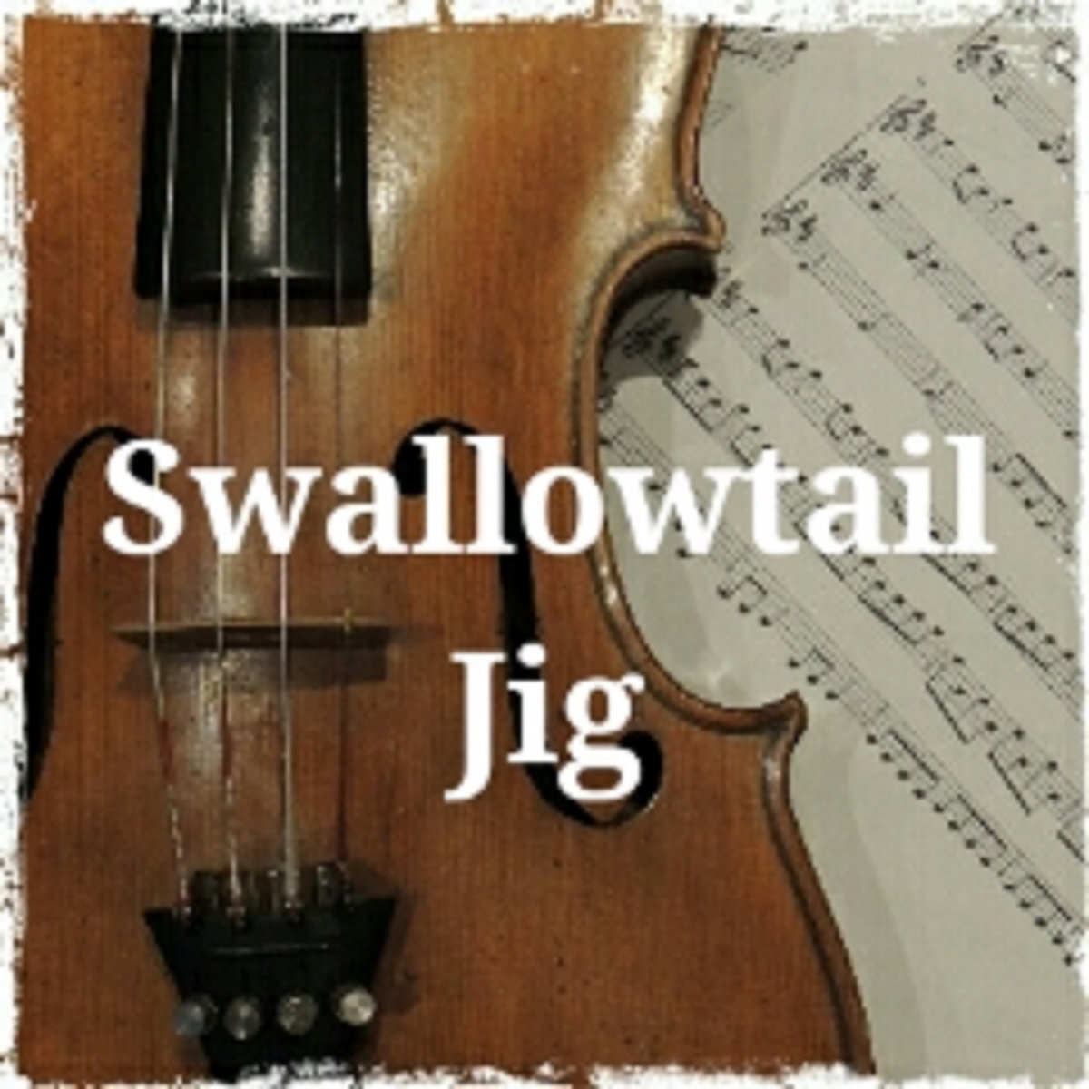 Swallowtail Jig fiddle tune arranged in 3 part harmony with guitar