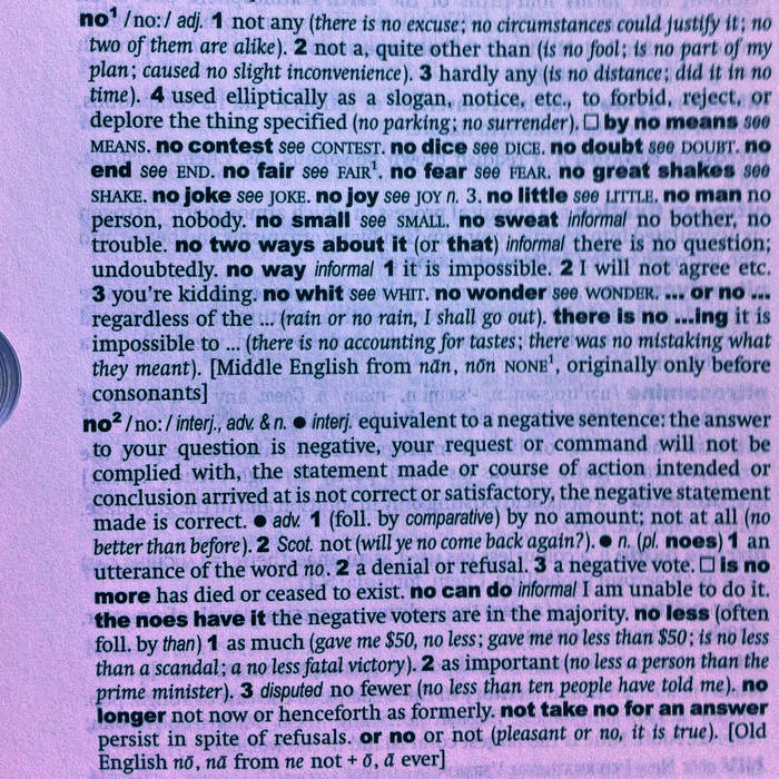 no dictionary EP jordaan mason