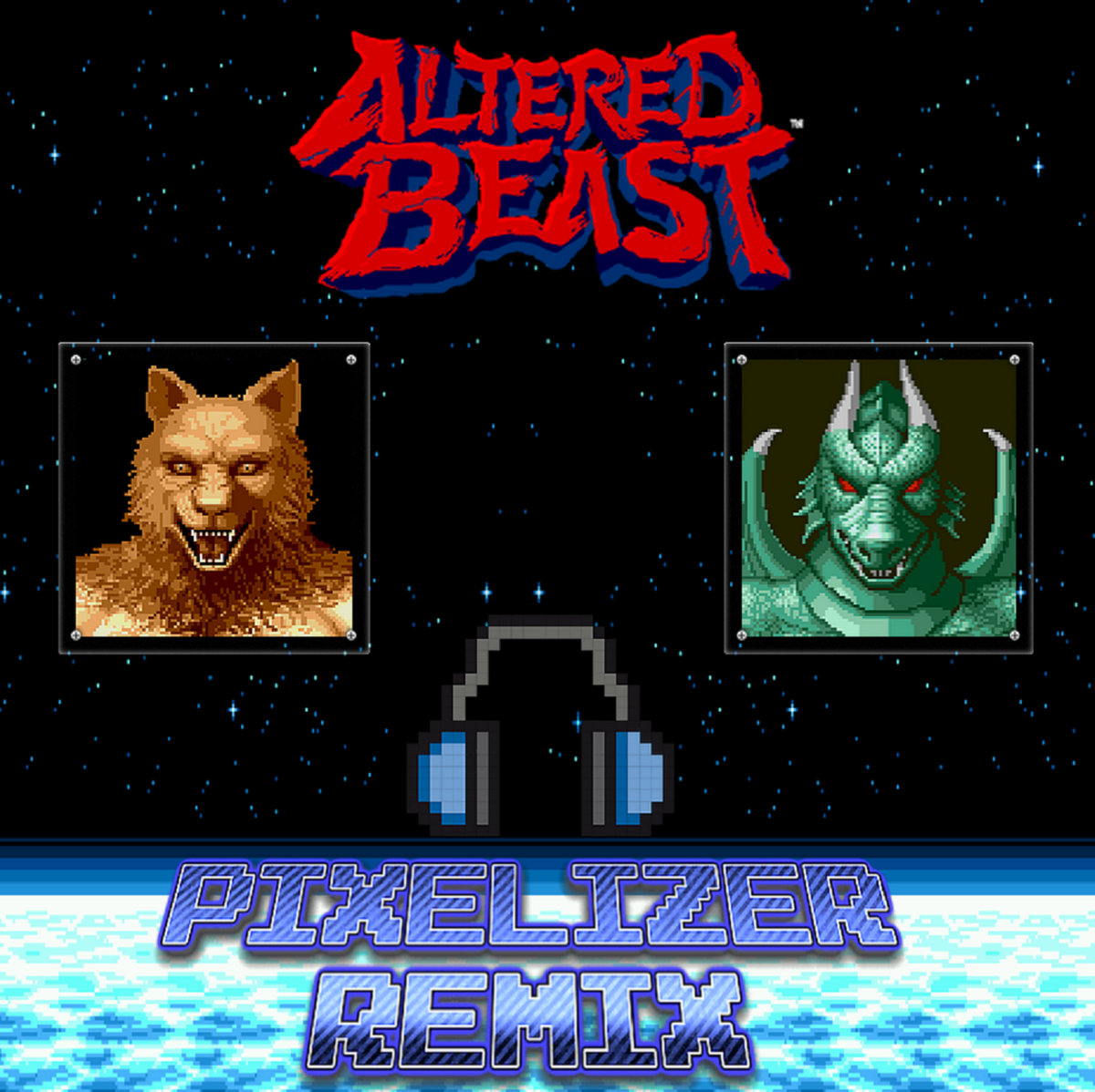 Altered Beast Soundtracks SEGA Arcade Mega Drive Pixelizer Album