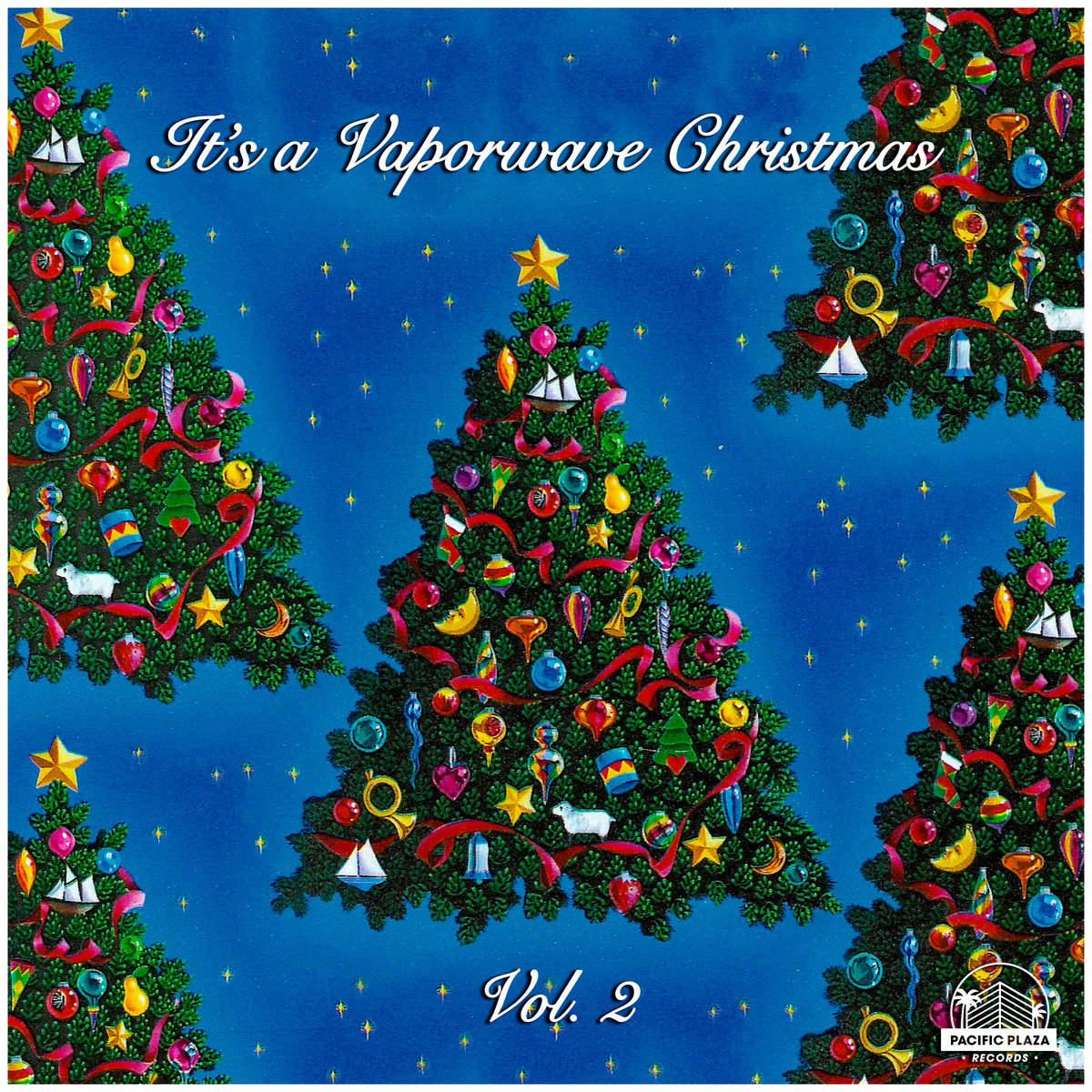 Vaporwave Christmas Background It's a Vaporwave Christmas Vol. 2 Pacific Plaza Records