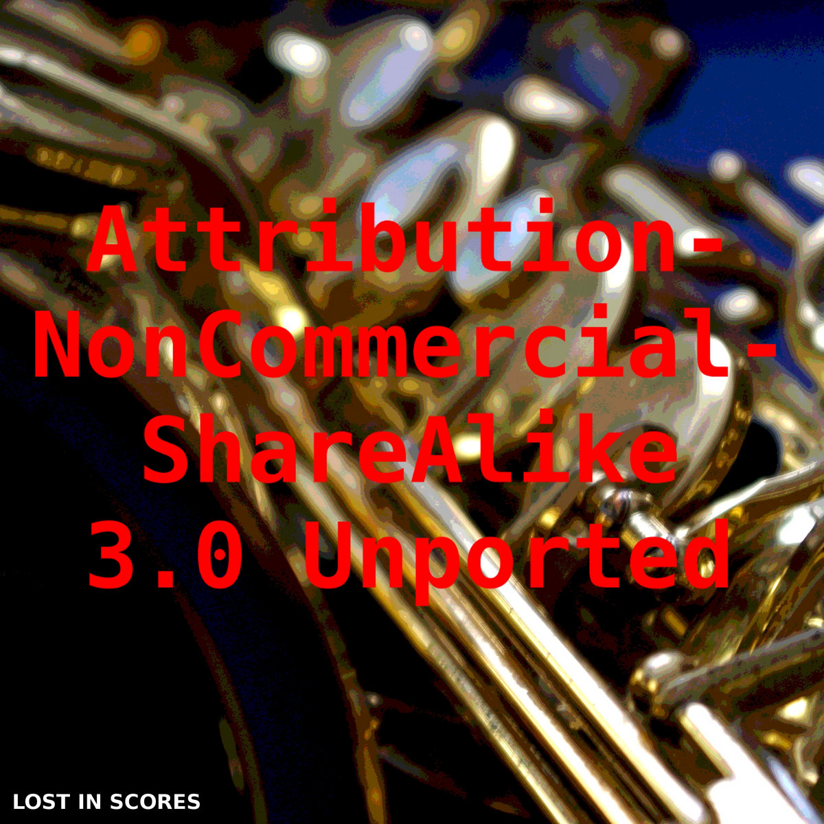 Freestyle Big Band Saxophone Rap Instrumental Lost in Scores