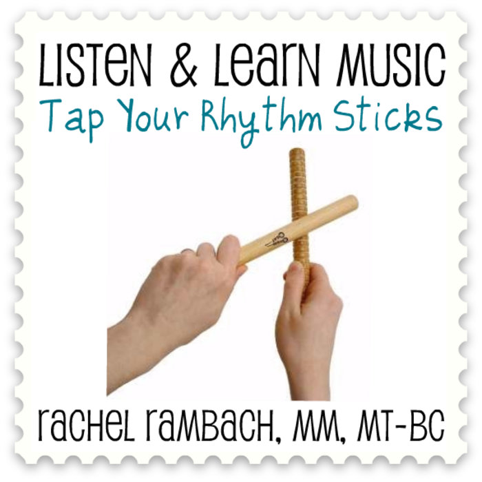 Tap Tap Your Rhythm Sticks Listen & Learn Music