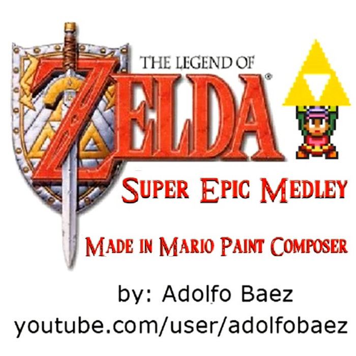 The Legend of Zelda Super Epic Medley (Mario Paint Composer Version
