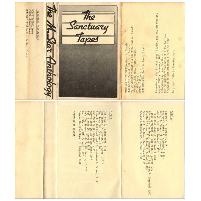 The Sanctuary Tapes Morning Star