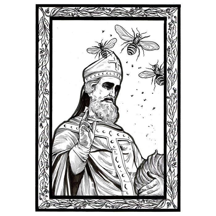 The Legend Of St Ambrose (St Ambrose) Miel Noir Brave Mysteries