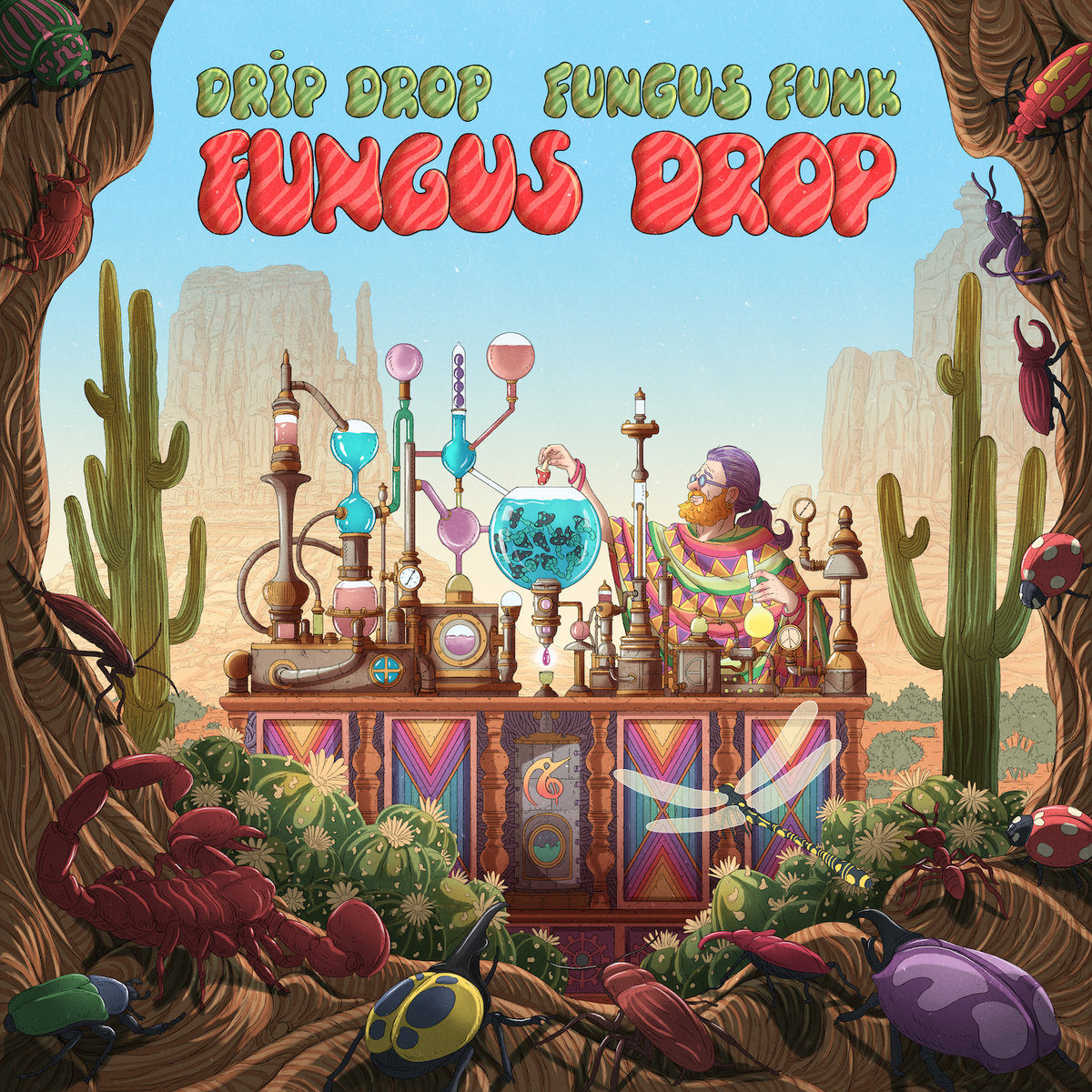 Drip Drop & Fungus Funk Fungus Drop Ep Harmonia Records