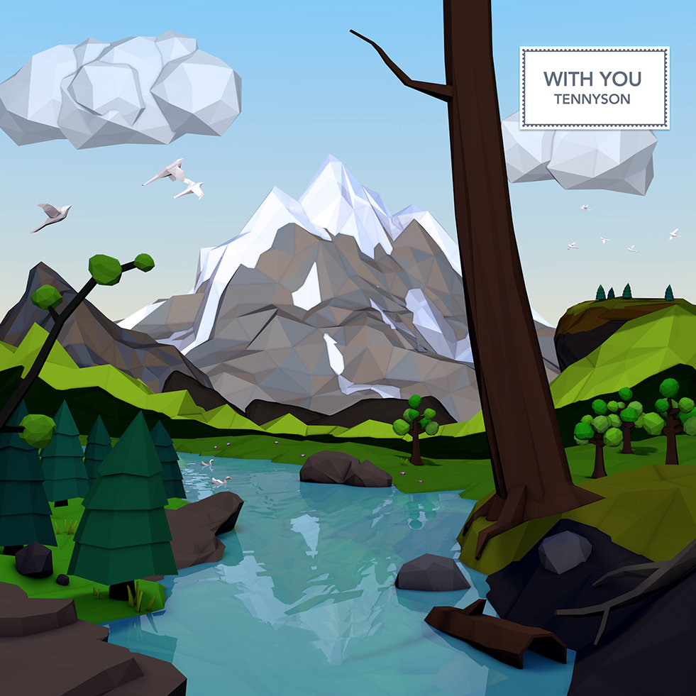 Tennyson With You Cover Art r/low_poly