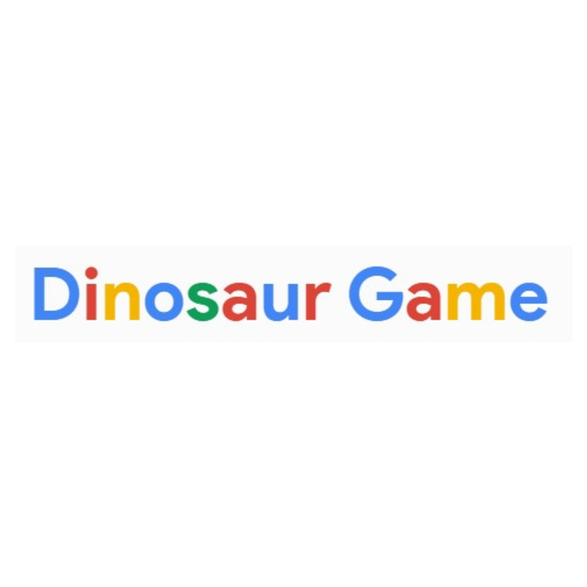 Dinosaur Game dinogamer